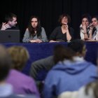 La junta directiva del SEP en l’assemblea del gener.