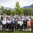 Trobada d'autoritats d'Andorra la Vella i visita de les obres de reforma de la Plaça del Poble
Foto: Comú d'Andorra la Vella/Tony Lara