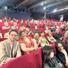 L’equip de ‘Per bruixa i metzinera’ al Festival de Cannes.