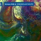 La massa de pols en suspensió sobre el Principat.