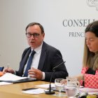 Jordana i Martisella a la presentació d’ahir.