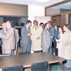lnauguració de l’actual seu de l’Arxiu, el 25 d’abril del 1986.