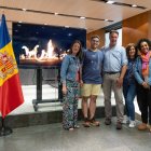 La visita que ha tingut lloc aquest divendres al matí al comú d'Ordino.