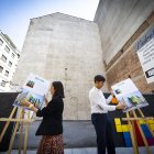 Els cònsols d’Andorra la Vella, ahir en la presentació del projecte.