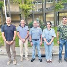 La nova junta de la federació, amb Edurne López.