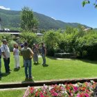 Visita de la delegació de Viles Florides.