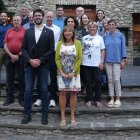 La fotografia de totes les parts implicades que han fet possible la Fundació Laurus.