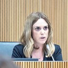 Mariona Cadena ahir al consell general.