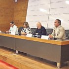 Presentació de l’acte ahir a la seu d’Andbank.