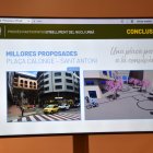El projecte de remodelació que vol executar el comú a la plaça Calonge.
