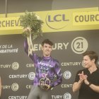 El resident Ben O’Connor, al podi.