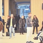 La condemnada fora de la sala on se l’ha estat jutjant aquests dies.