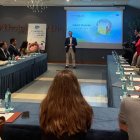 Un moment de la jornada de treball del sector públic.