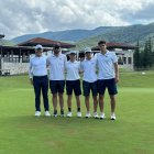 L’equip nacional, a Bulgària.