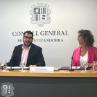 Baró i Casal presentant la proposició de llei.