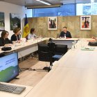 La reunió del Pacte d'Estat per l'Acord d'associació amb la Unió Europea.