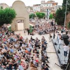 Un moment de la presentació a Sant Feliu de Guíxols.