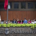 Lectura del pregó a càrrec dels gegants de la capital.