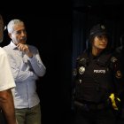 Joan Pau Miquel, abans d’escoltar la sentència.
