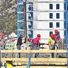 Treballadors de la construcció.