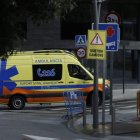 Una ambulància del SAAS.