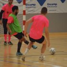 Entrenament de l’equip.