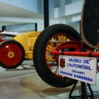 L’exposició de vehicles, ahir a la tarda, abans del tancament temporal.