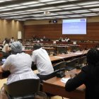 La sessió prèvia a l’examen Periòdic universal de l’ONU 2020- 2025 que ha tingut lloc aquest dijous a Ginebra.