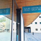 L’entrada al servei de salut mental.