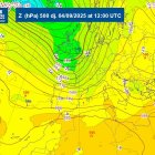 Ruixats tempestuosos a partir d'aquesta tarda