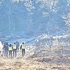 Agents dels mossos al lloc dels fets.