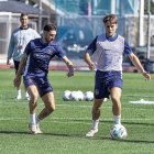 Sergio Molina i Uzkudun, en un entrenament.