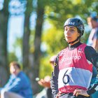 Mònica Doria, molt decebuda al final de la prova.