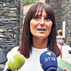 La ministra Bonell, ahir.
