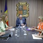 La reunió d’ahir.