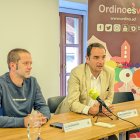 Lluís Bigordà i Jordi Serracant durant la presentació del torneig