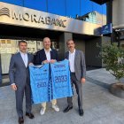 Els responsables de MoraBanc i del MoraBanc Andorra
