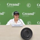 Mònica Doria, durant la roda de premsa
