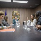 La reunió celebrada avui amb Hope Palestina.