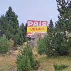 Pancarta Coll de la Gallina