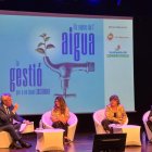 Taula rodona sobre la gestió de l’aigua.