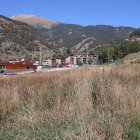 Zona on es construirà l’aparcament.