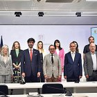 Els membres del comitè rector del procés.