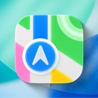 El logotip d'Apple Maps.