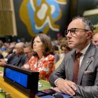 Xavier Espot i Imma Tor al Debat General de l'Assemblea de l'ONU