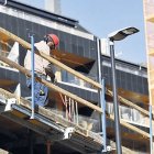 Un treballador de la construcció.