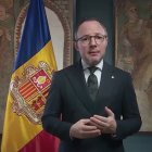 Un moment del vídeo fet amb IA per suplantar Espot.