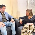 Trobada entre Joan Barrera i Conxita Marsol.