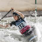 Mònica Doria, en els entrenaments a Penrith.