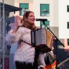 Alidé Sans, en un dels concerts.